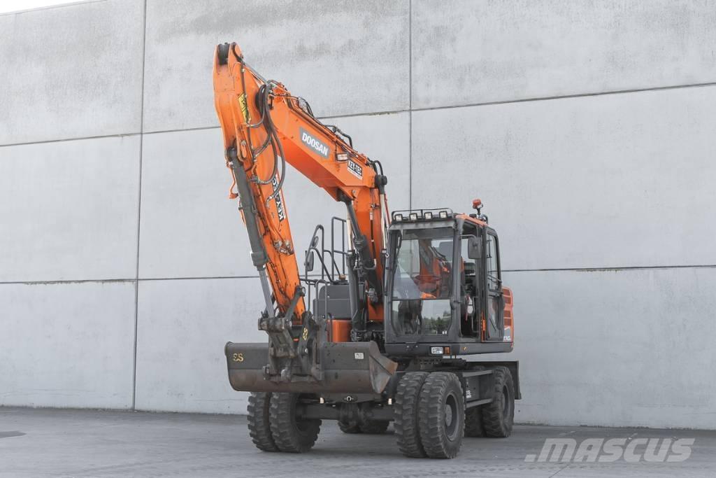 Doosan DX 140 W Wielgraafmachines