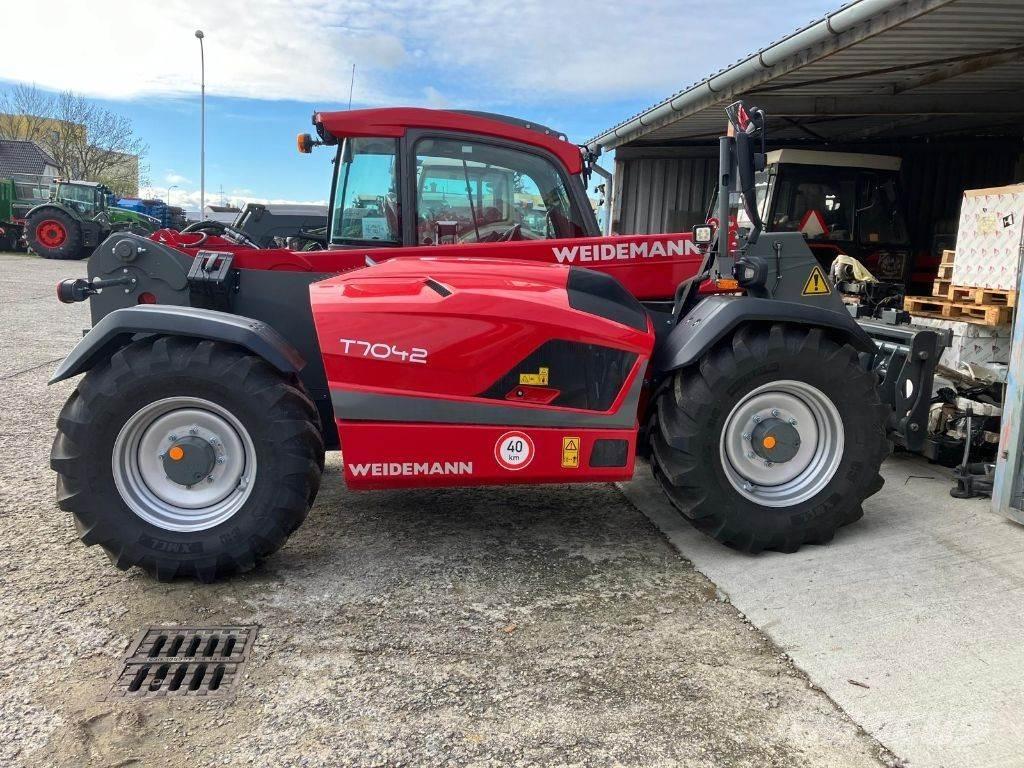Weidemann T7042 Verreikers voor landbouw