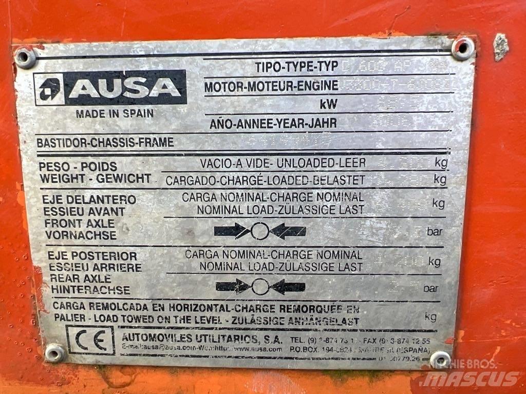 Ausa D600 AP Mini Dumpers