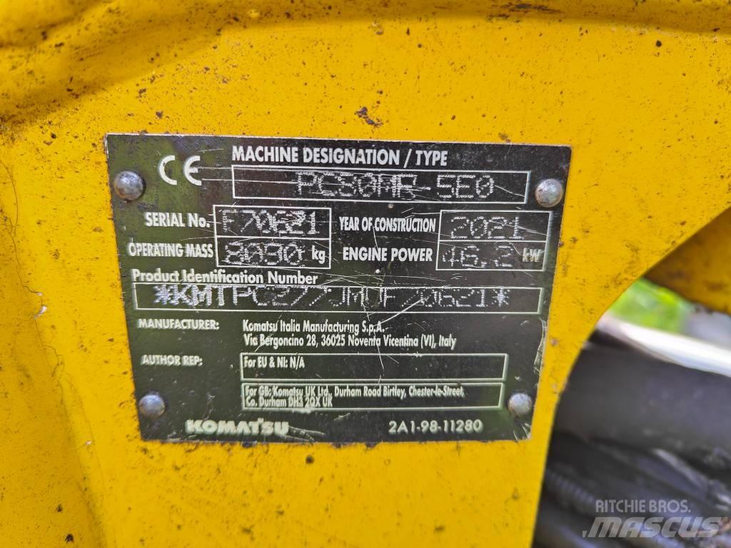 Komatsu PC 80 MR-5 Midigraafmachines 7t - 12t