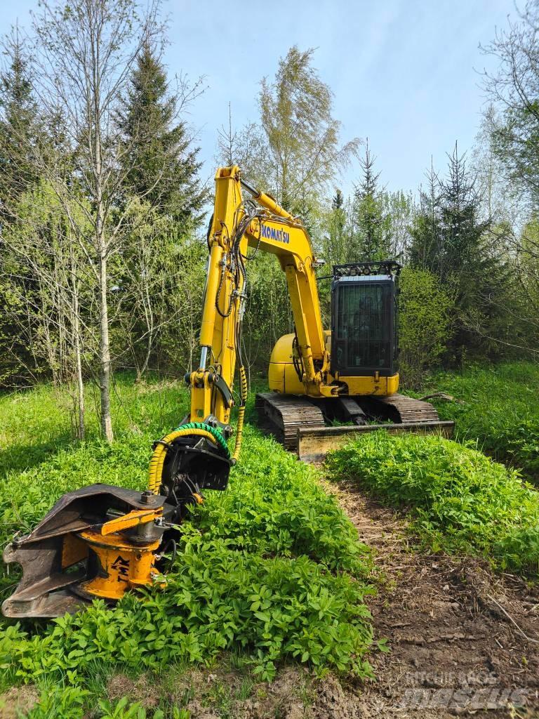 Komatsu PC 80 MR-5 Midigraafmachines 7t - 12t