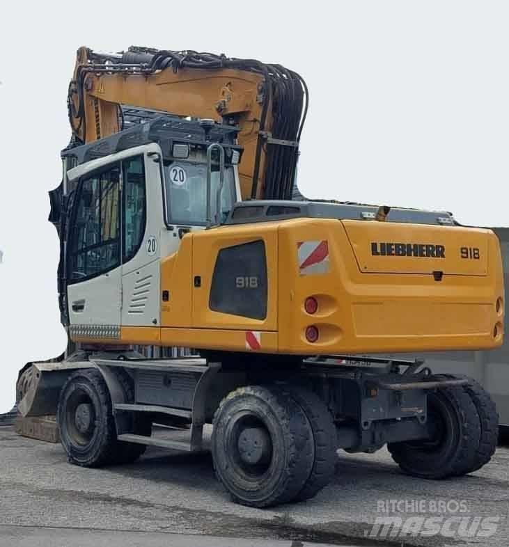 Liebherr A 918 Litr. Wielgraafmachines