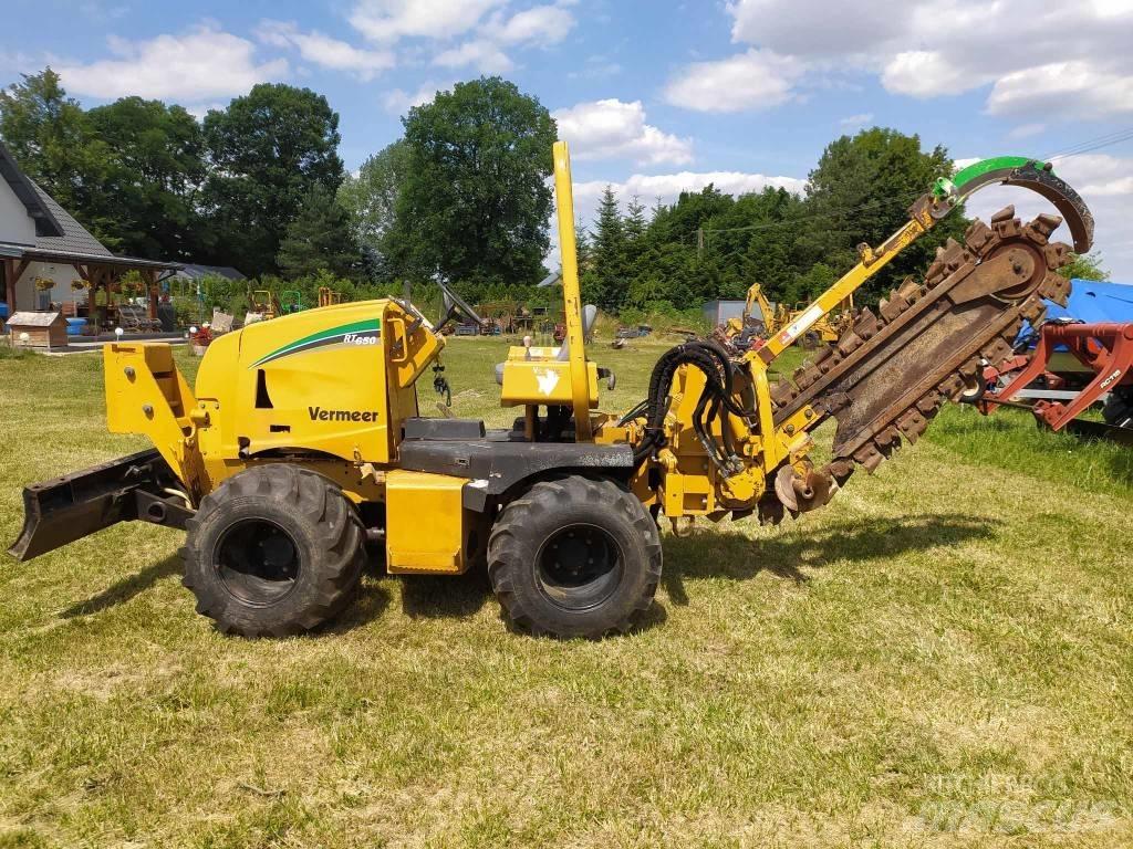 Vermeer RT650 Sleuvengravers
