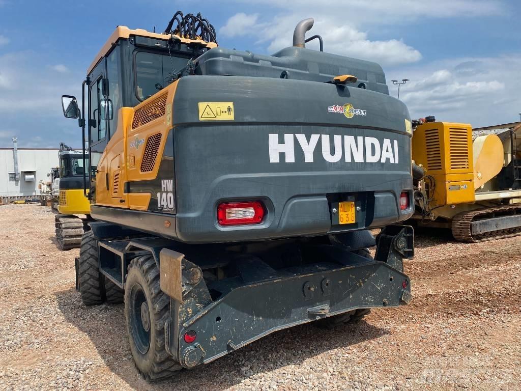 Hyundai HW140 Wielgraafmachines
