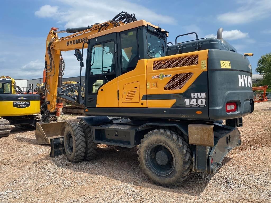 Hyundai HW140 Wielgraafmachines