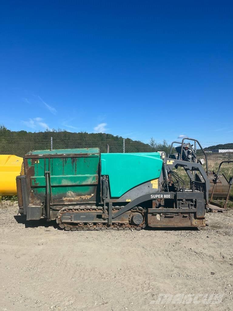 Vögele Super 800 Asfaltafwerkmachines