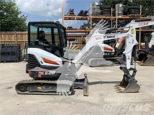 Bobcat E26 Minigraafmachines < 7t