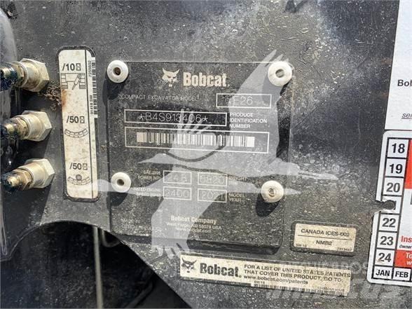 Bobcat E26 Minigraafmachines < 7t