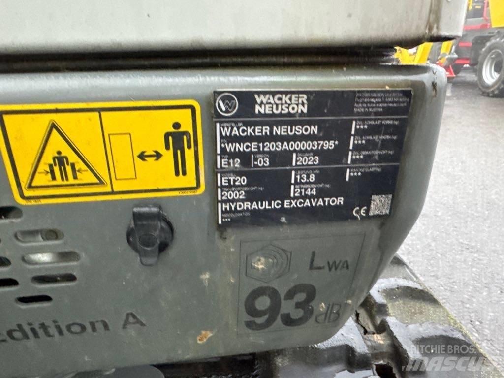 Wacker Neuson ET20 Rupsgraafmachines