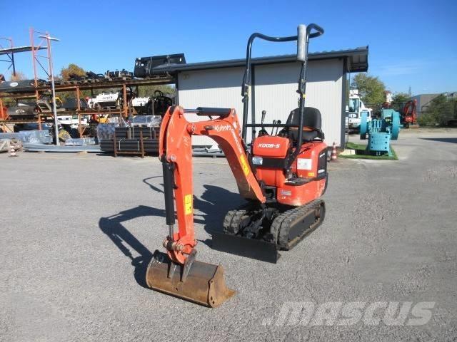 Kubota K 008-5 Minigraafmachines < 7t