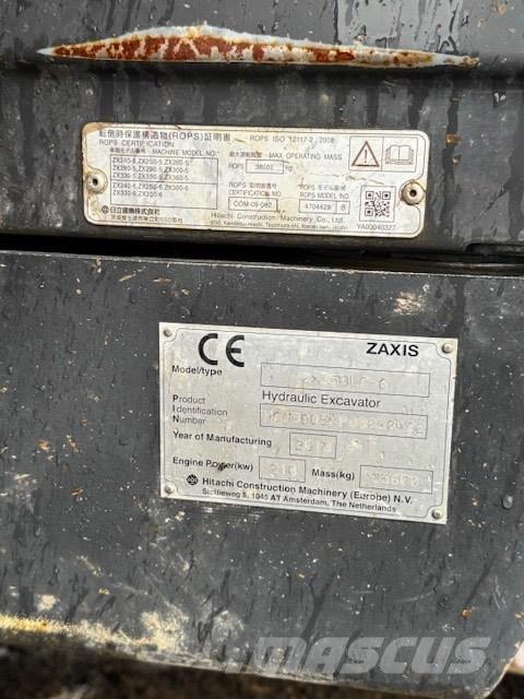 Hitachi ZX 350 LC-6 Rupsgraafmachines