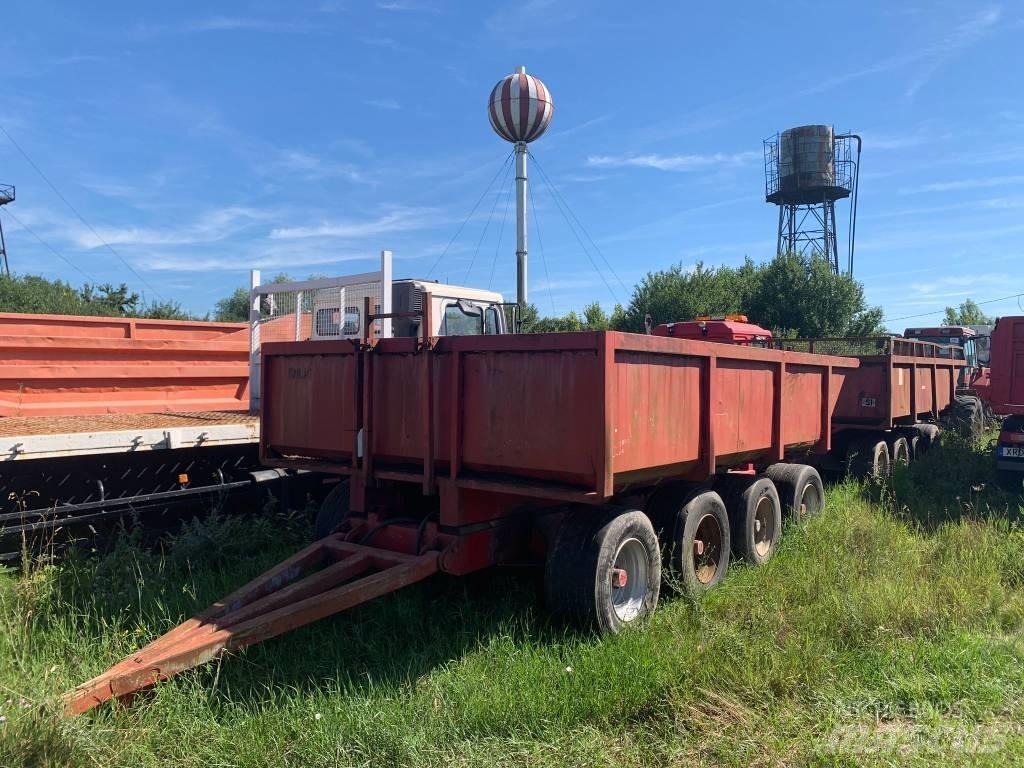 King 4 Axle Gesloten opbouw trailers