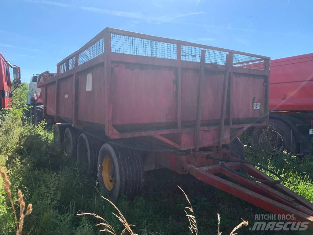 King 4 Axle Gesloten opbouw trailers