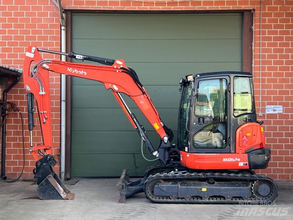 Kubota KX057 Minigraafmachines < 7t