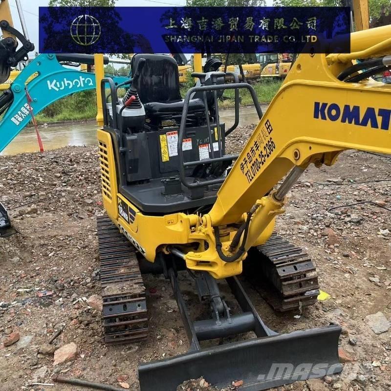 Komatsu PC 18 Rupsgraafmachines