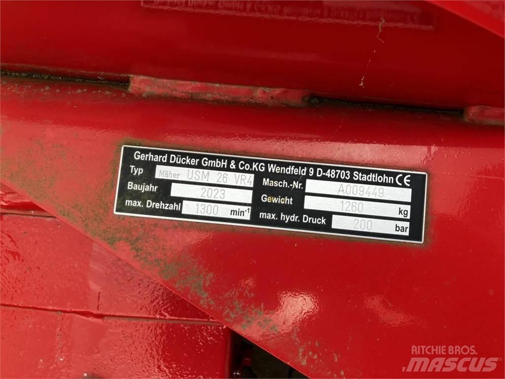 Dücker USM-26 VR4 Klepelmaaiers