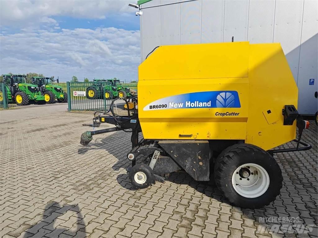 New Holland BR6090 Ronde-balenpersen