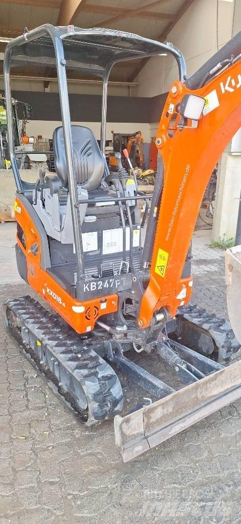 Kubota KX 018-4 Minigraafmachines < 7t