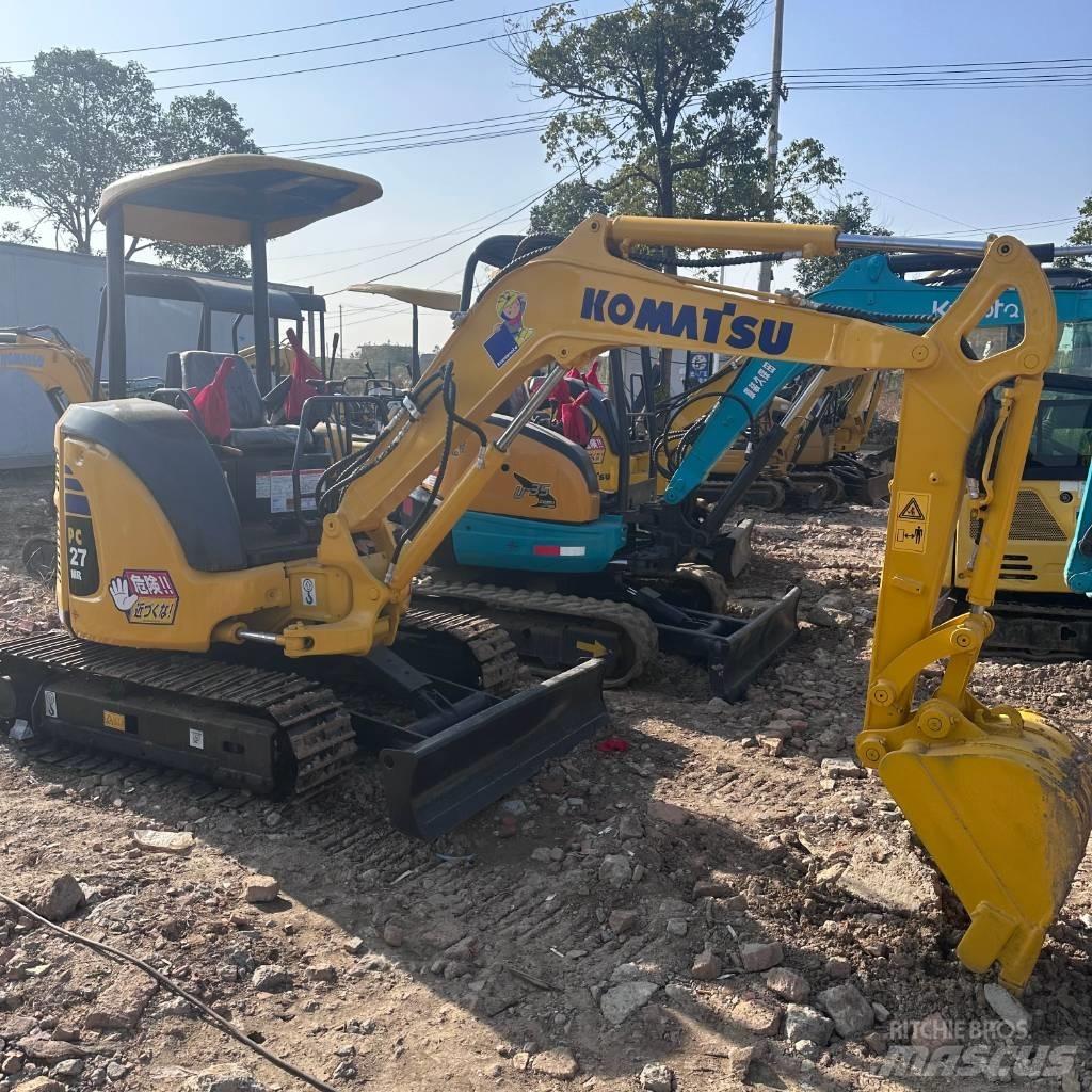 Komatsu PC 27 Rupsgraafmachines