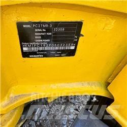 Komatsu PC 27 Rupsgraafmachines
