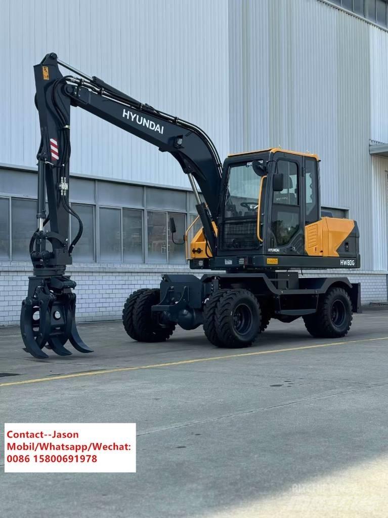 Hyundai HW80 Wielgraafmachines