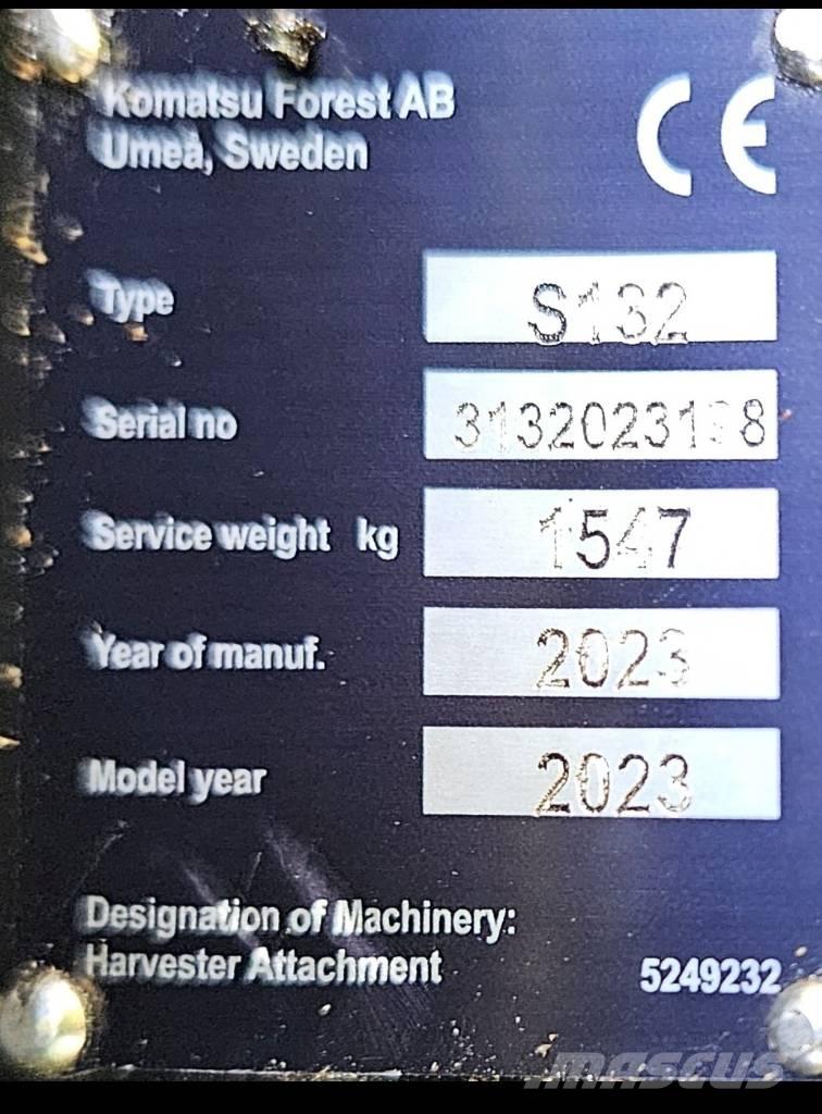 Komatsu 941 Harvesters