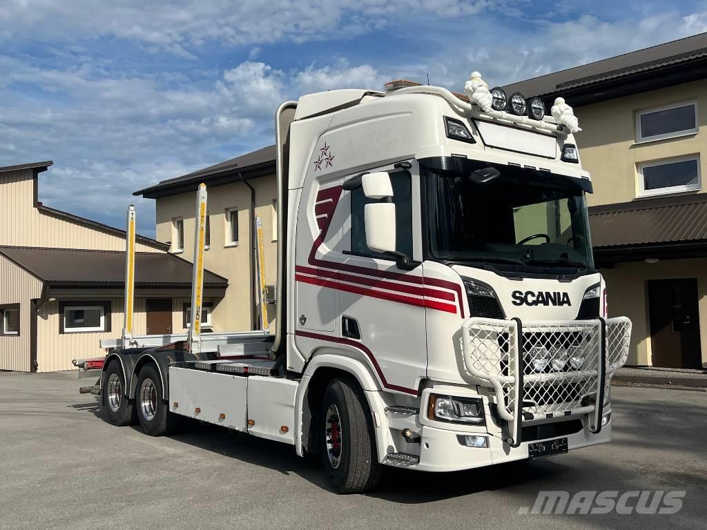 Scania R 730 B6X4NB Hout-Bakwagens