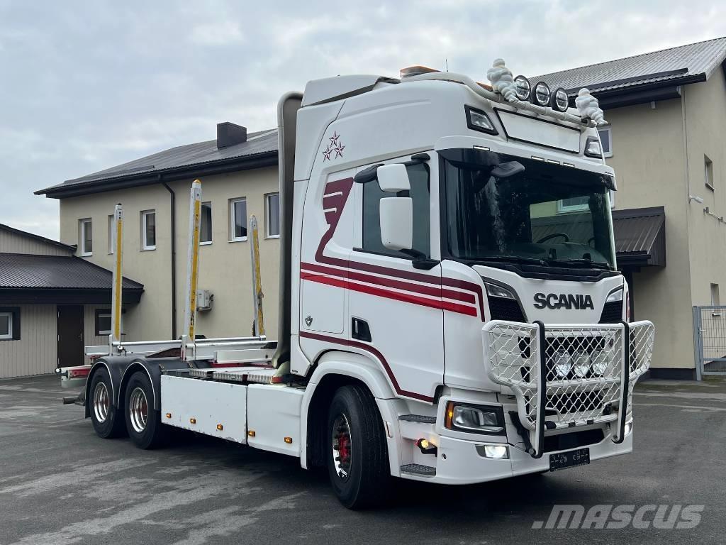 Scania R 730 B6X4NB Hout-Bakwagens