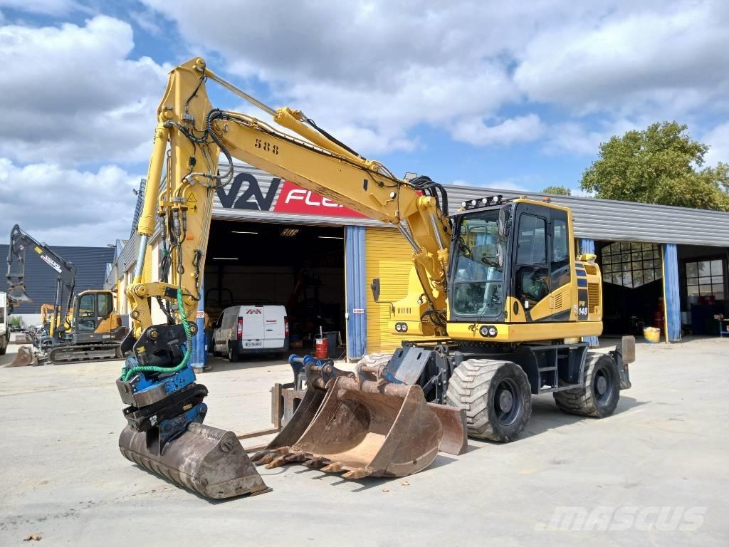 Komatsu PW 148-11 Wielgraafmachines