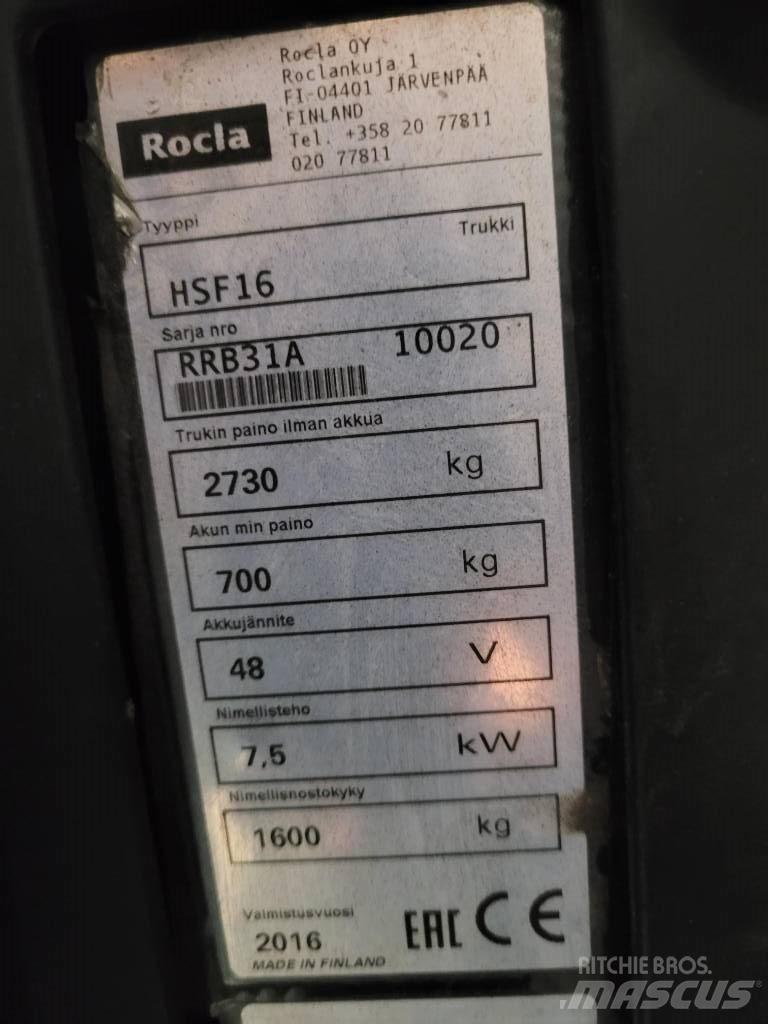 Rocla HSF16 Reachtruck voor hoog niveau