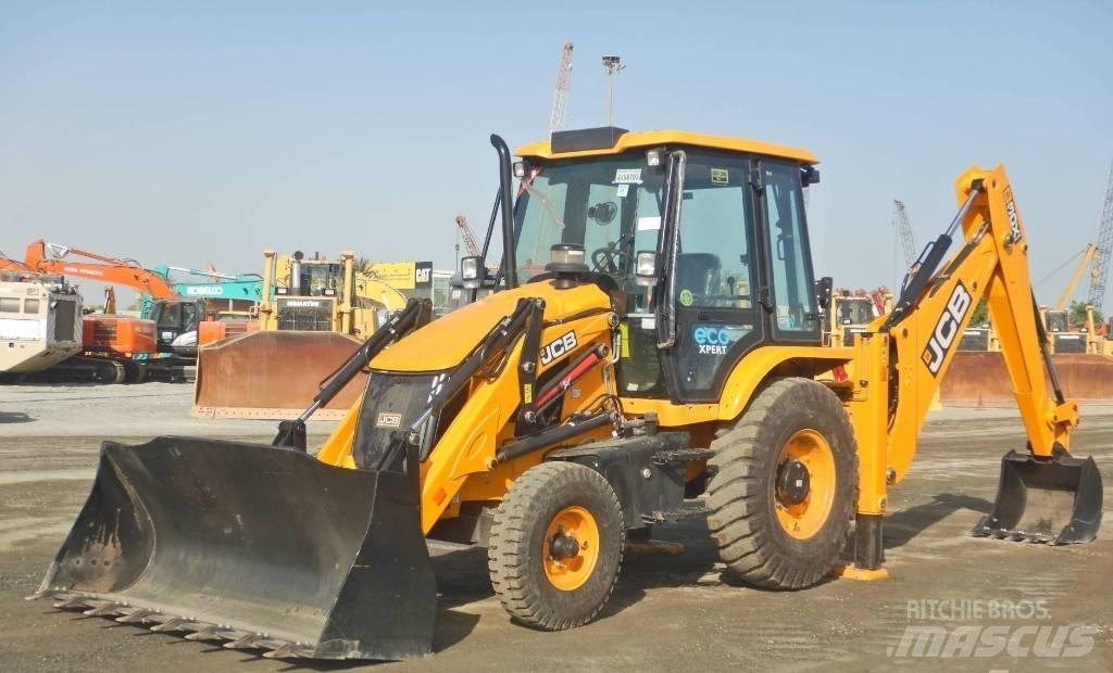 JCB 3DX Graaf-laadcombinaties