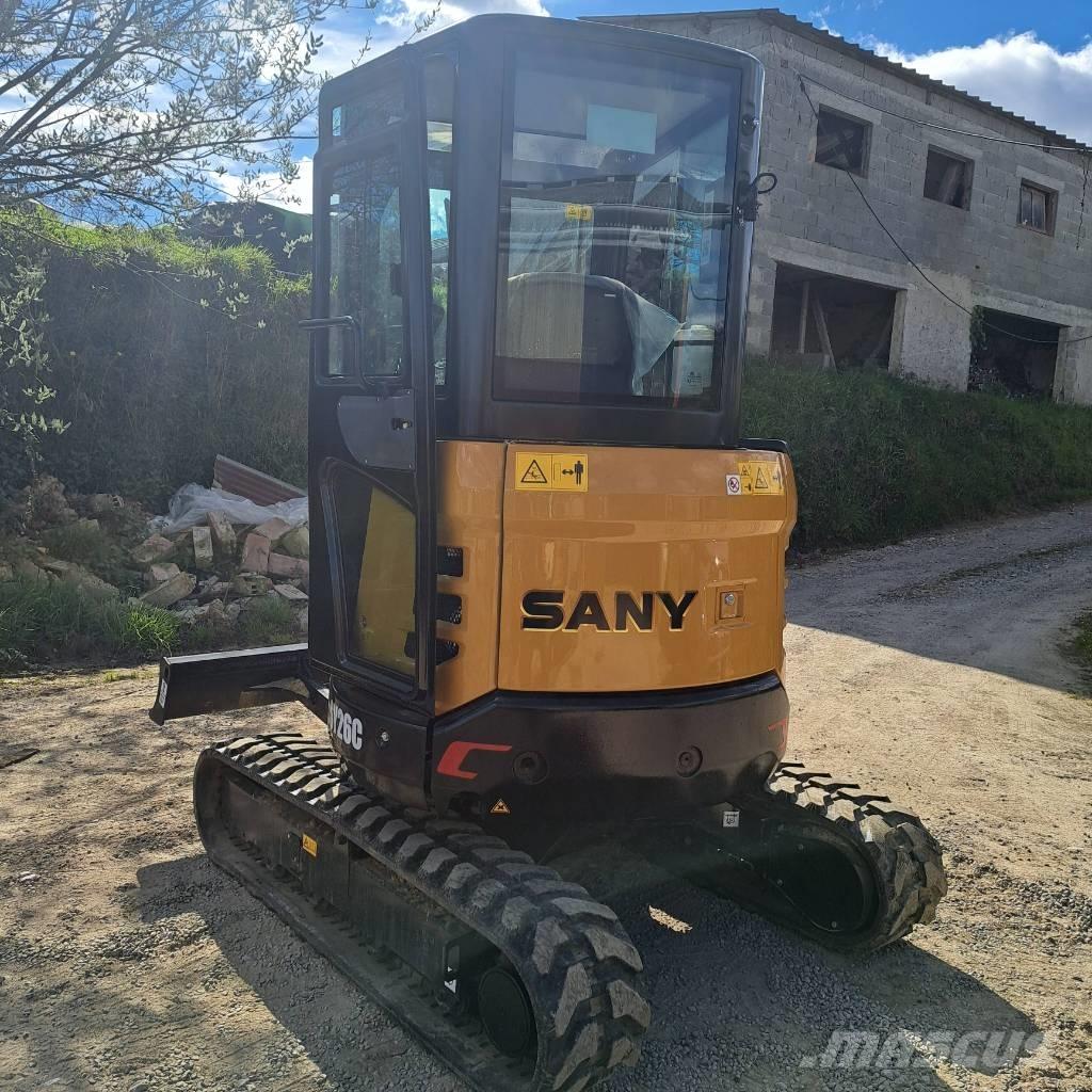 Sany SY 26 C Minigraafmachines < 7t