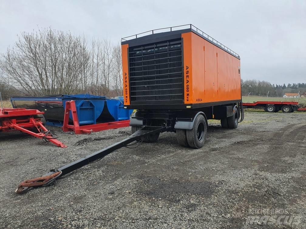  elverk 680kva Diesel generatoren