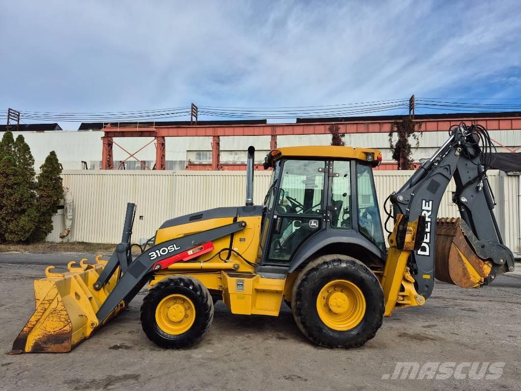 John Deere 310 Graaf-laadcombinaties