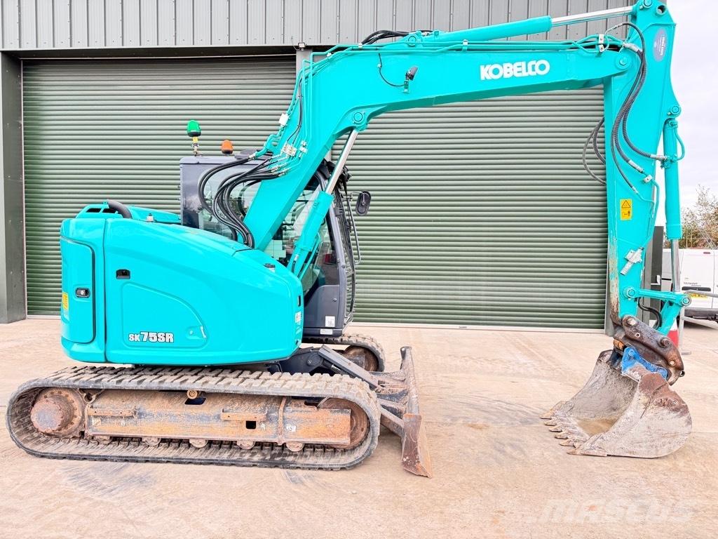 Kobelco SK75SR-7 Midigraafmachines 7t - 12t