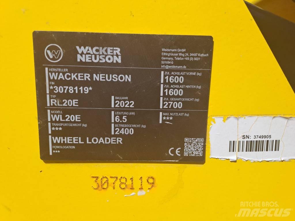 Wacker Neuson WL20e Wielladers