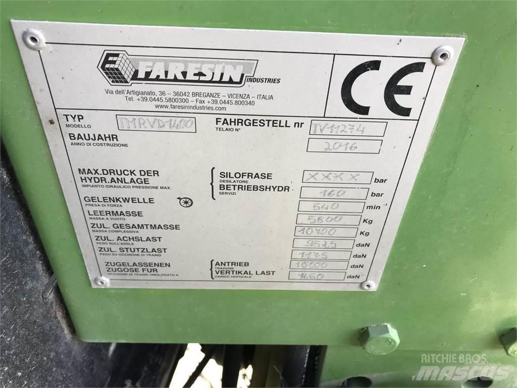 Faresin TMRVD1400 Mengvoedermachines