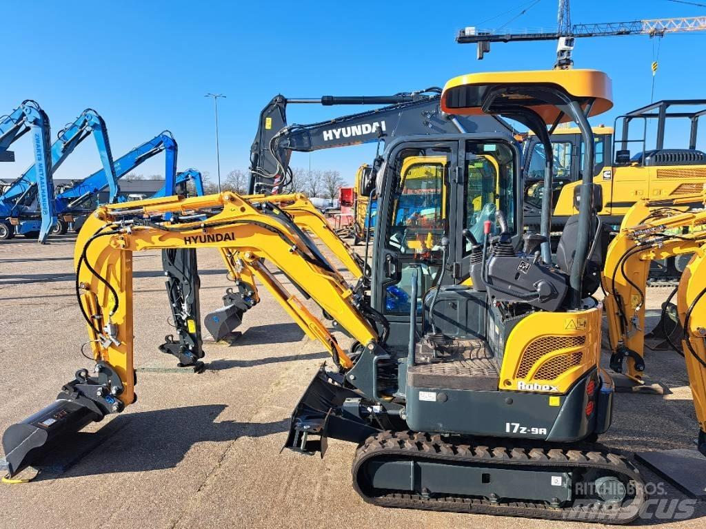 Hyundai R17Z-9AK Minigraafmachines < 7t