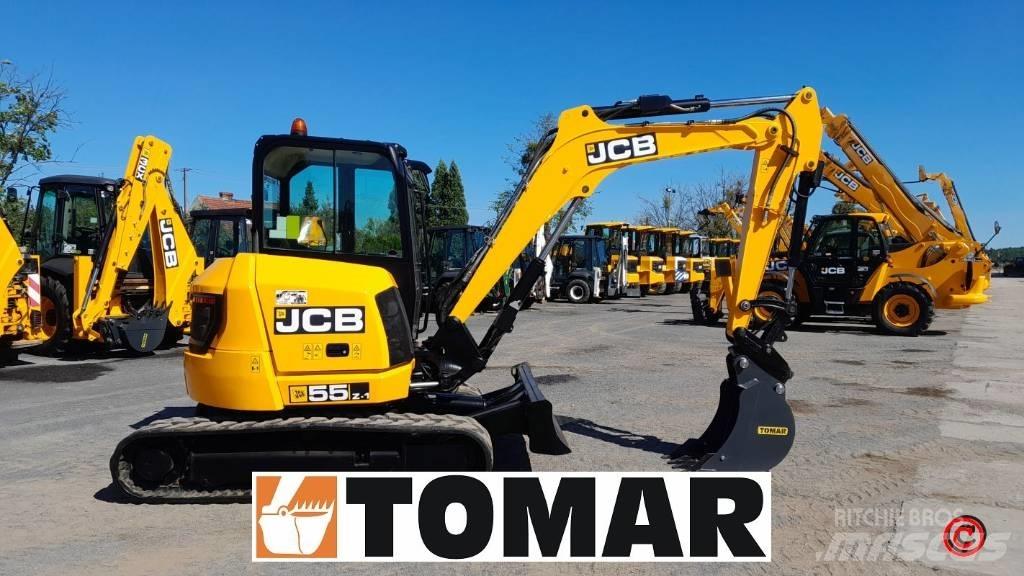 JCB 55 Z-1 Minigraafmachines < 7t