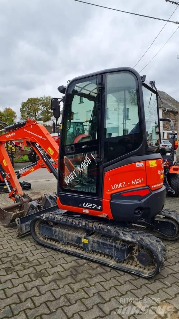 Kubota U 27-4 Minigraafmachines < 7t