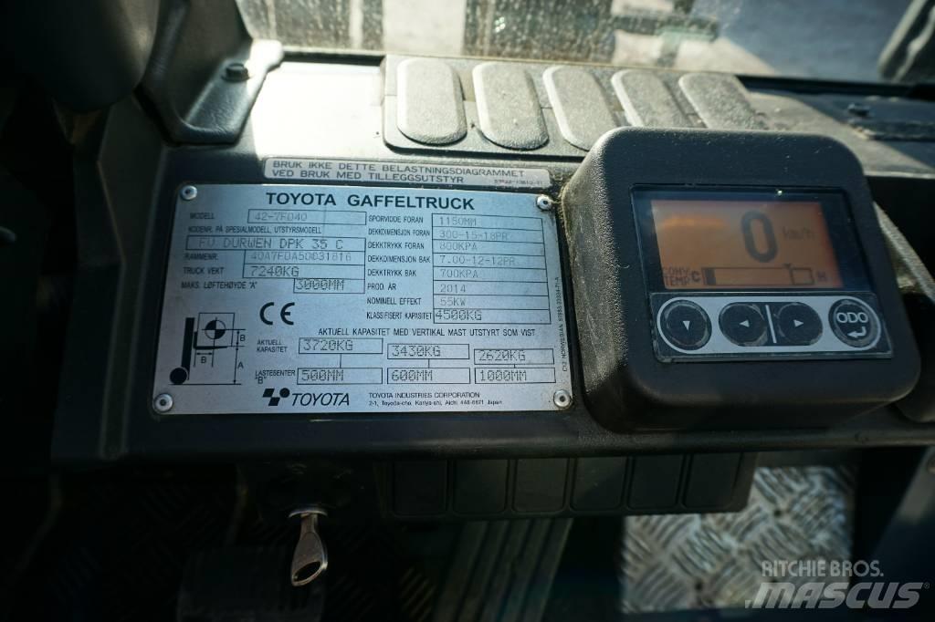 Toyota 42-7FD40 Diesel heftrucks