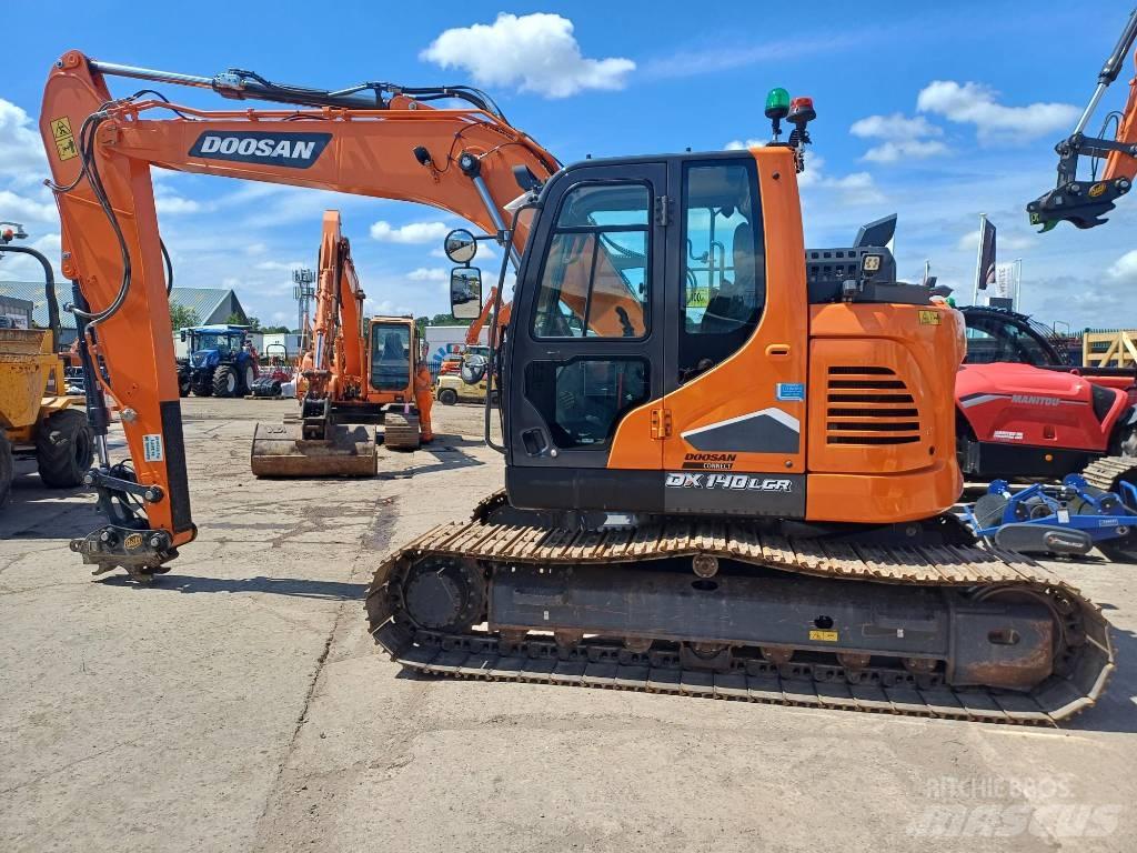 Doosan DX140LC-7K Rupsgraafmachines