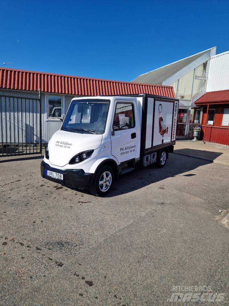  INZILE Pro 4 elbil Bakwagens met gesloten opbouw