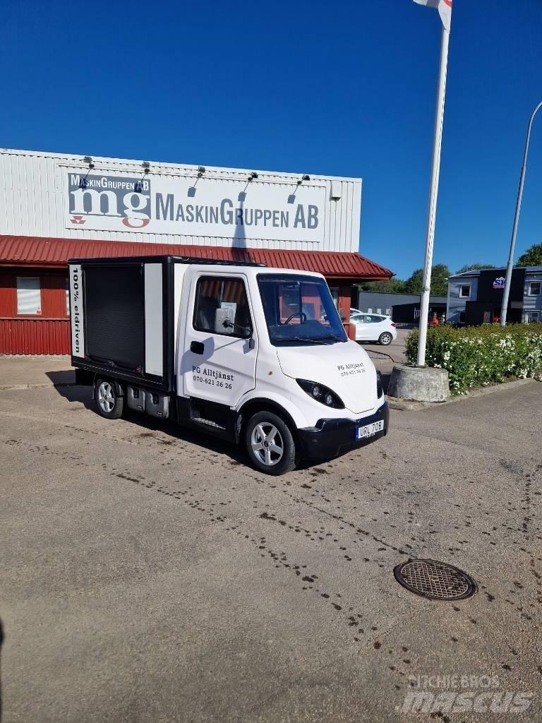  INZILE Pro 4 elbil Bakwagens met gesloten opbouw