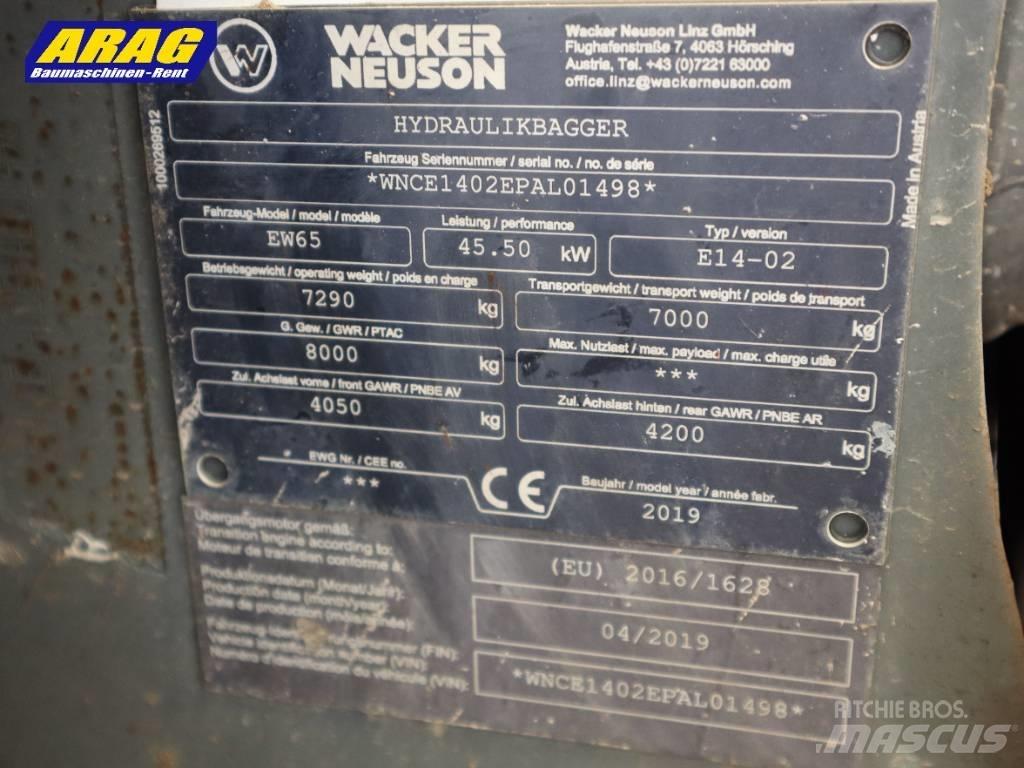 Wacker Neuson EW 65 Wielgraafmachines