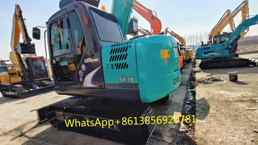Kobelco SK 75 Rupsgraafmachines