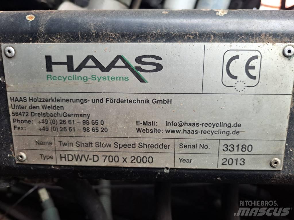 Haas Tyron 2000 Shredders