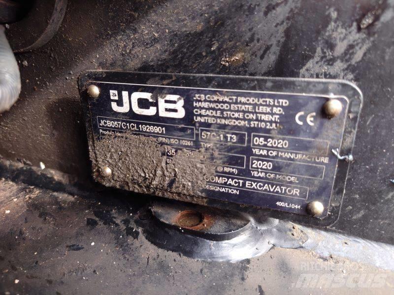 JCB 57 C-1 Minigraafmachines < 7t