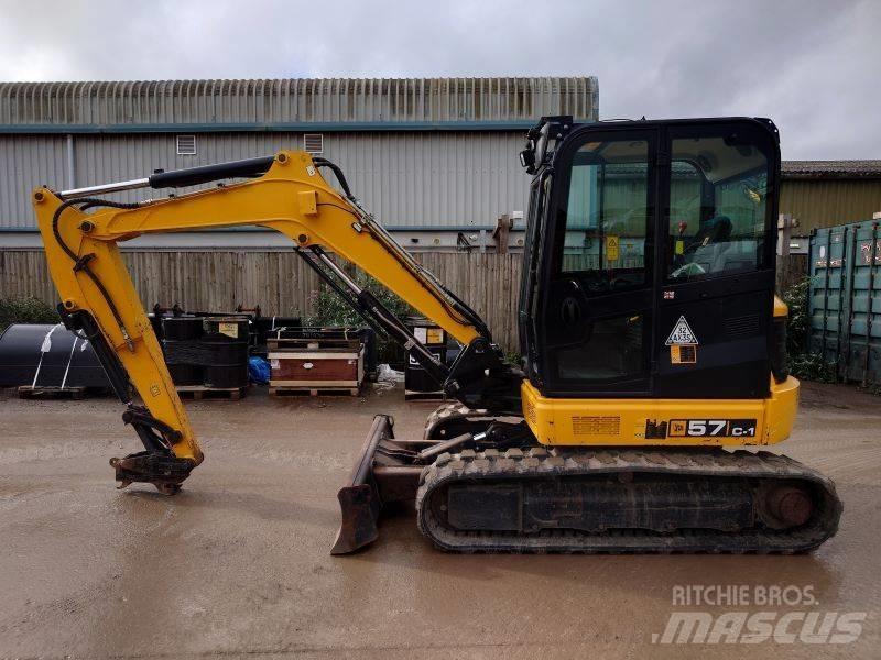 JCB 57 C-1 Minigraafmachines < 7t