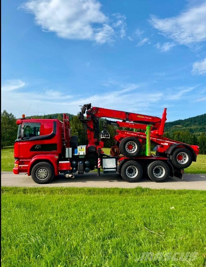 Scania R580 V8 6x4 Hout-Bakwagens